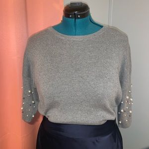 Beaded Pearl Sweater